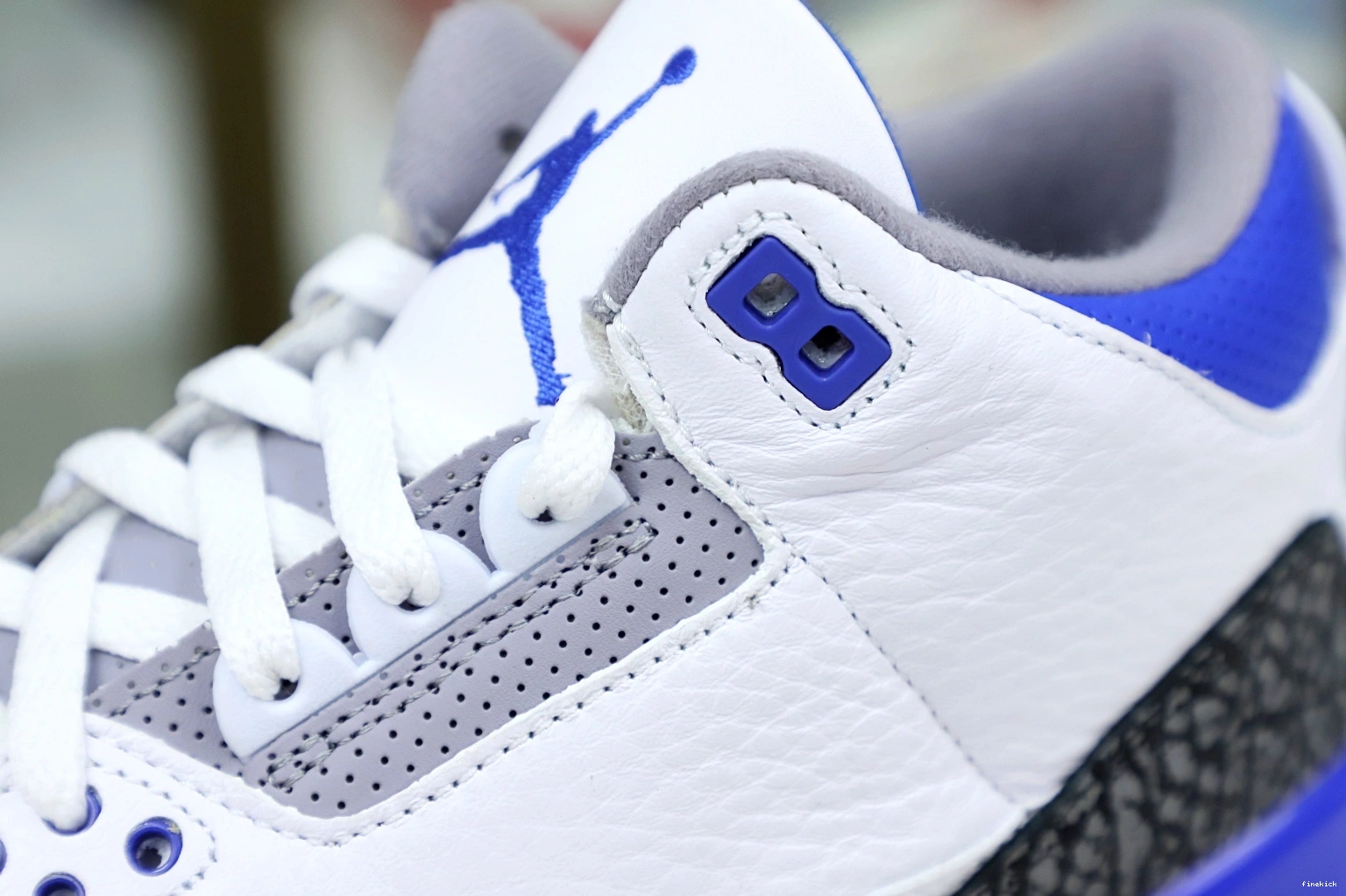 (CT8532-145) 3 BLUE' RETRO AIR 'RACER JORDAN 0906